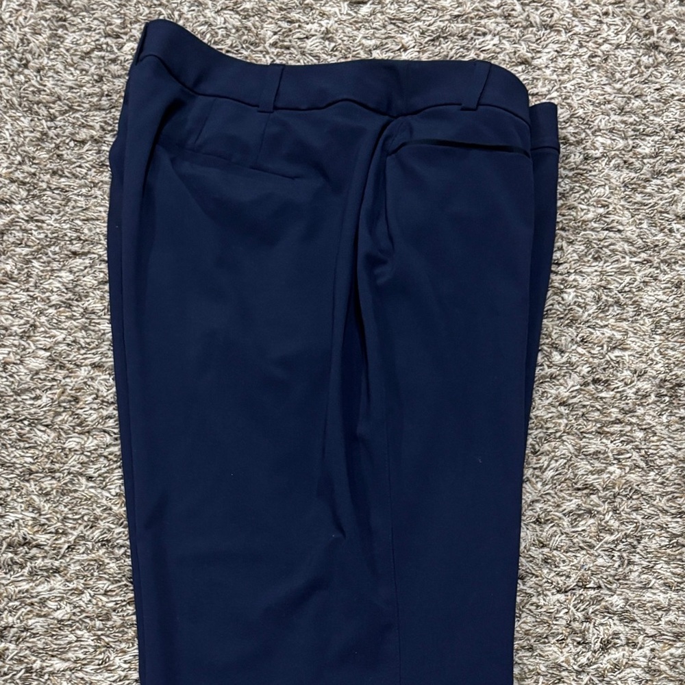Lane Bryant Women's Dress Pants in Navy Blue Size 22P